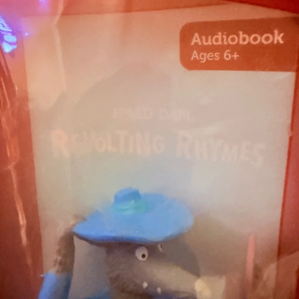 Tonies Revolting Rhymes Kids OS Blue New Roald Dahl Audio Character Wolf Figure